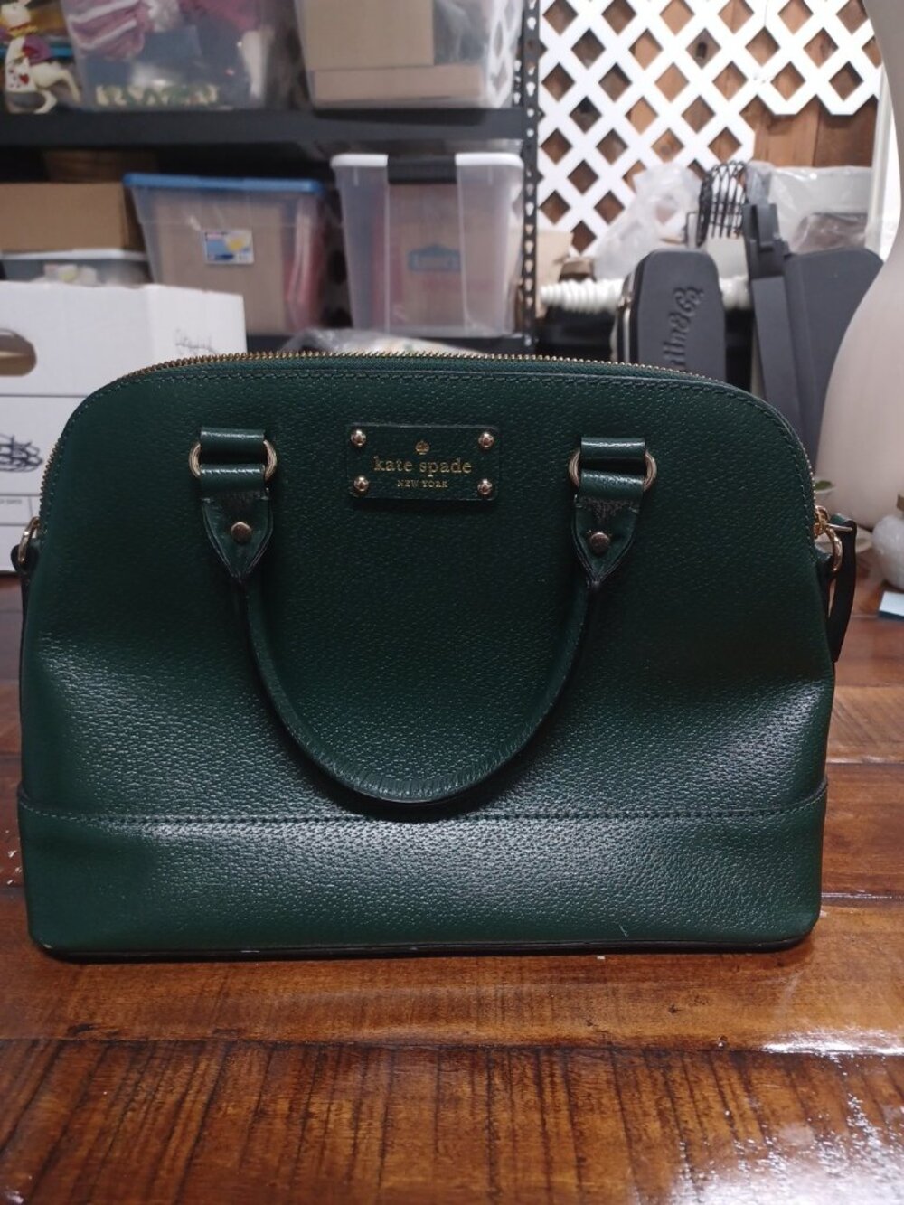 Kate Spade Wellesley Rachelle Leather Satchel Bag